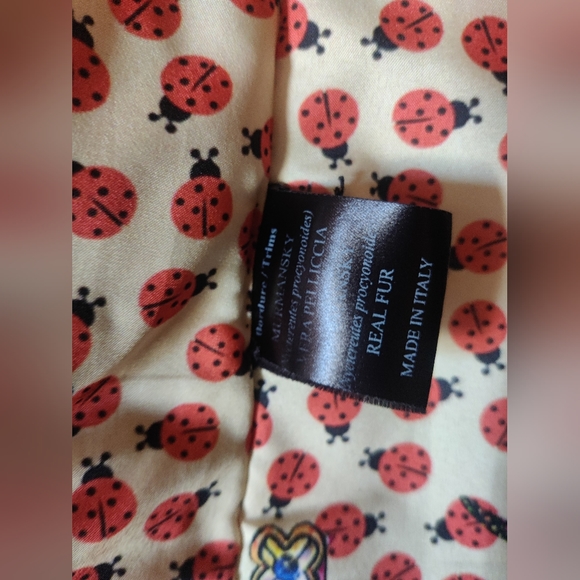 Italian fur trim parka Medium - Picture 10 of 10